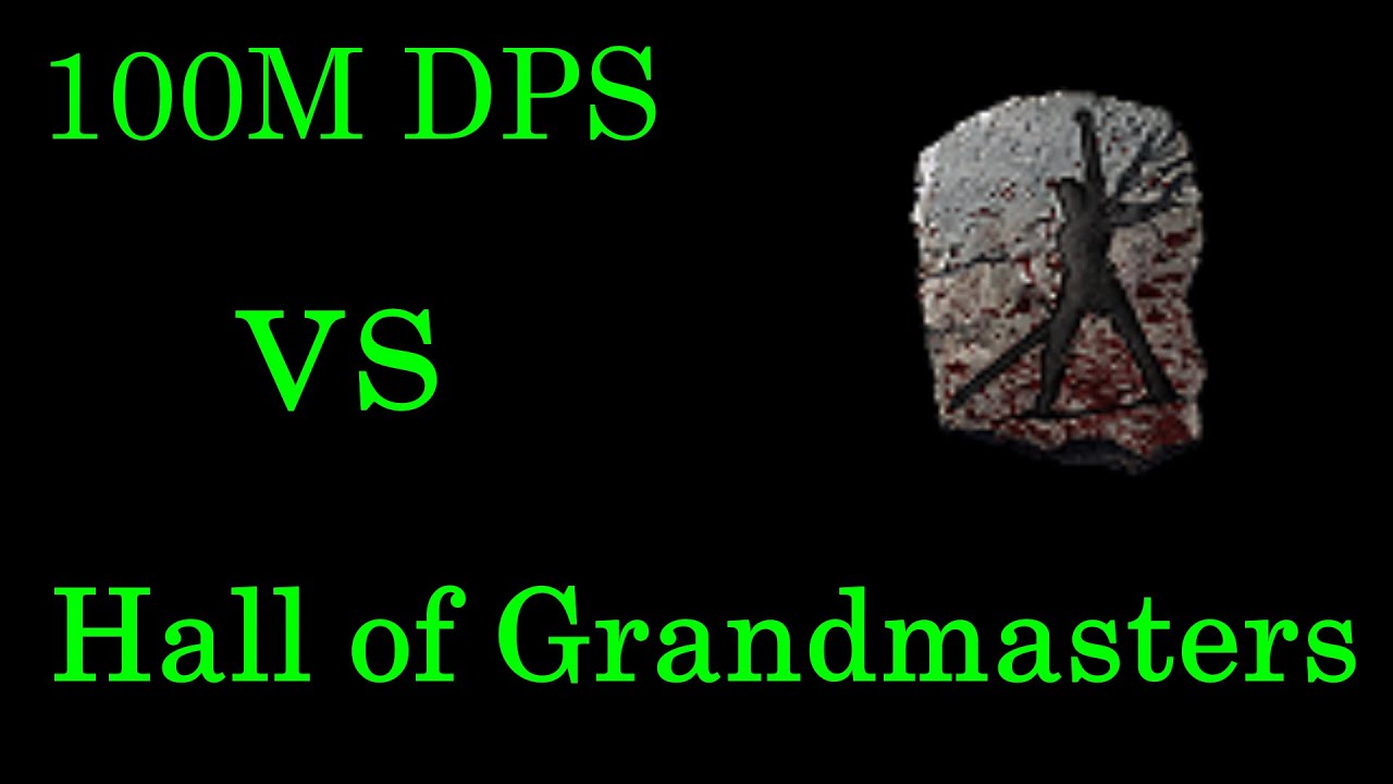 Hall of Grandmasters VS 100M Barrage DPS Tornado Shot; Bez umřen&iacute; [Crucible]
