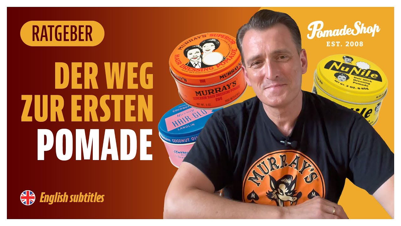 Das sollte ich vor dem Kauf meiner ersten Pomade wissen | German + English subtitles | PomadeShop