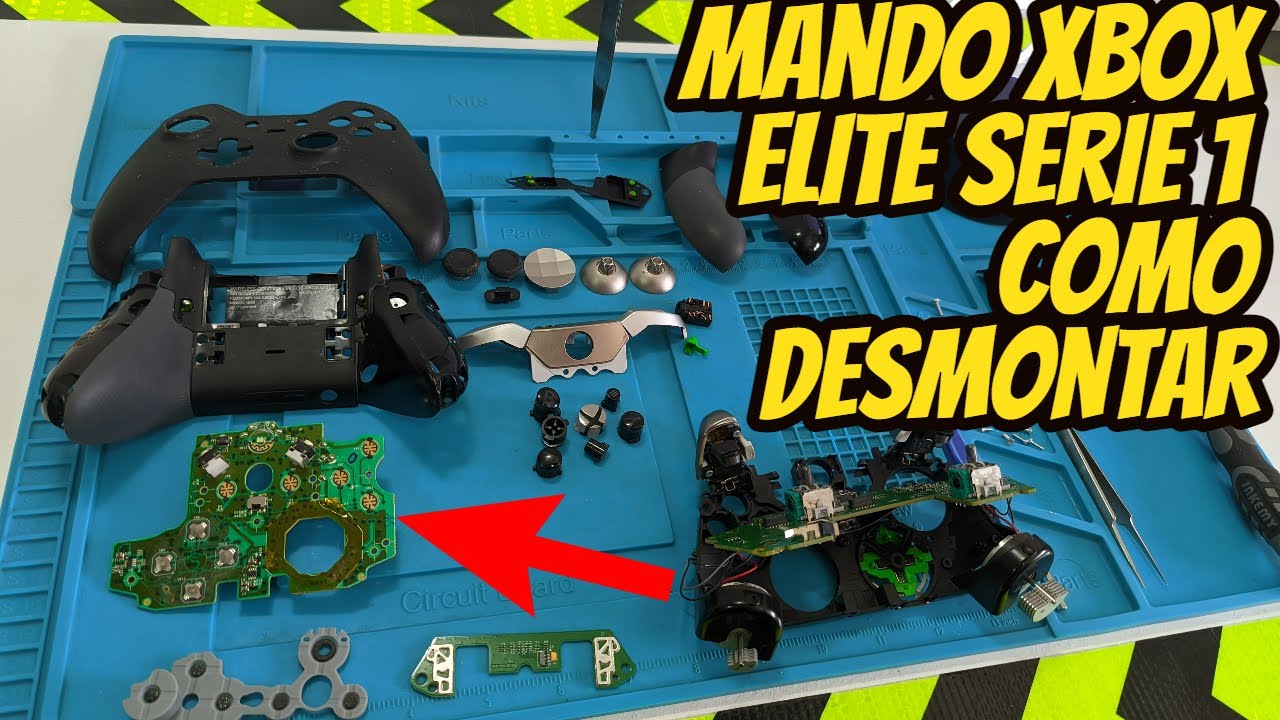 Mando Xbox Elite Serie 1 // Como Abrir y Desmontar Completamente