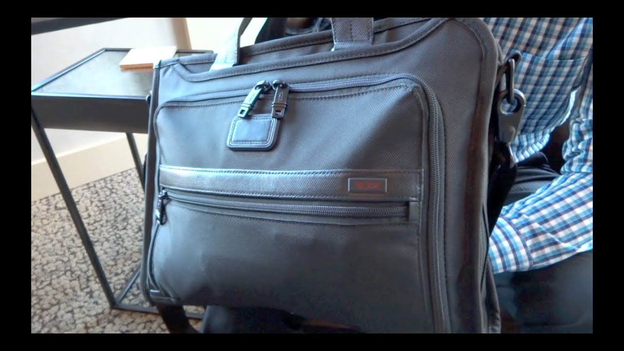 Обзор портфеля: Tumi Alpha 2 Slim Deluxe Portfolio | Tekuben.com