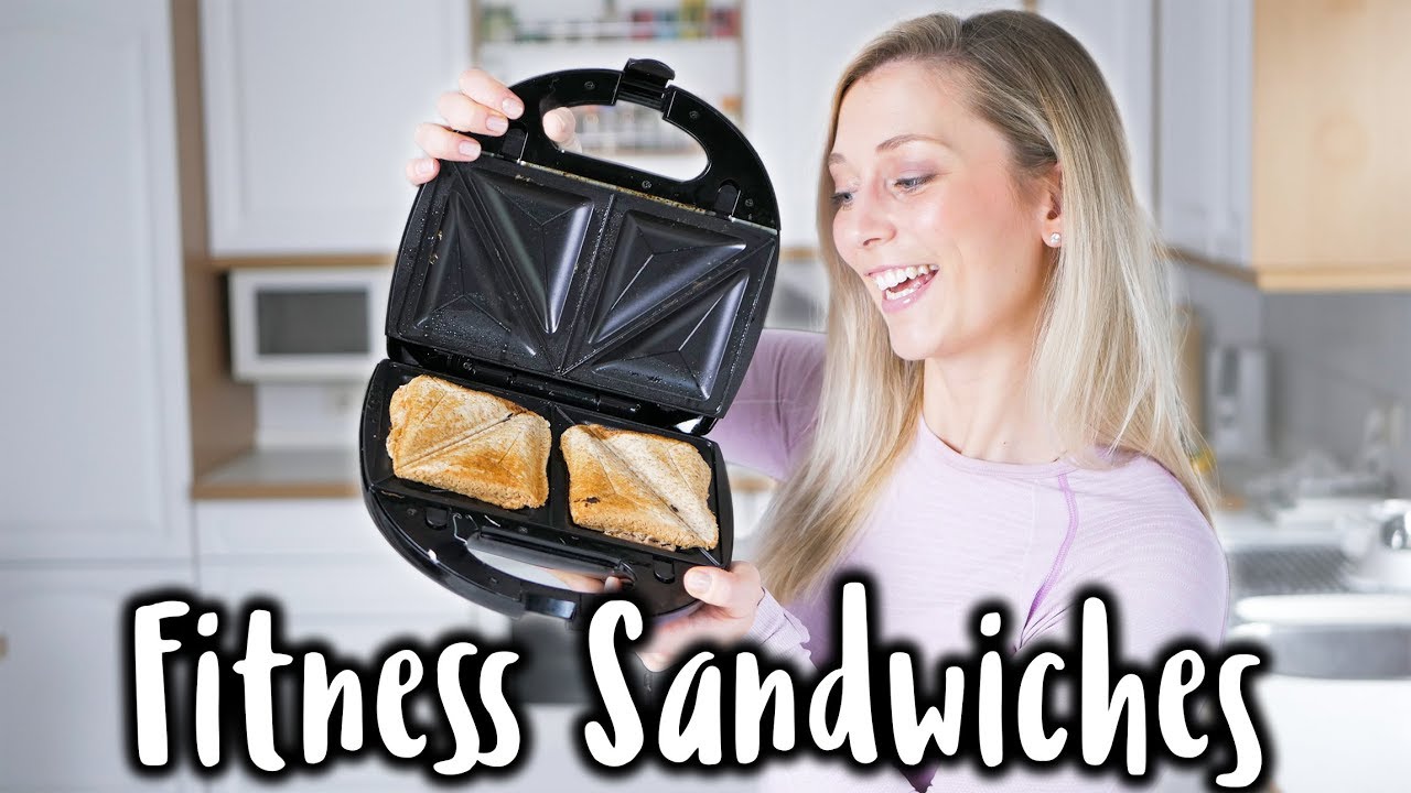 4 kalorienarme Rezepte aus dem Sandwichmaker