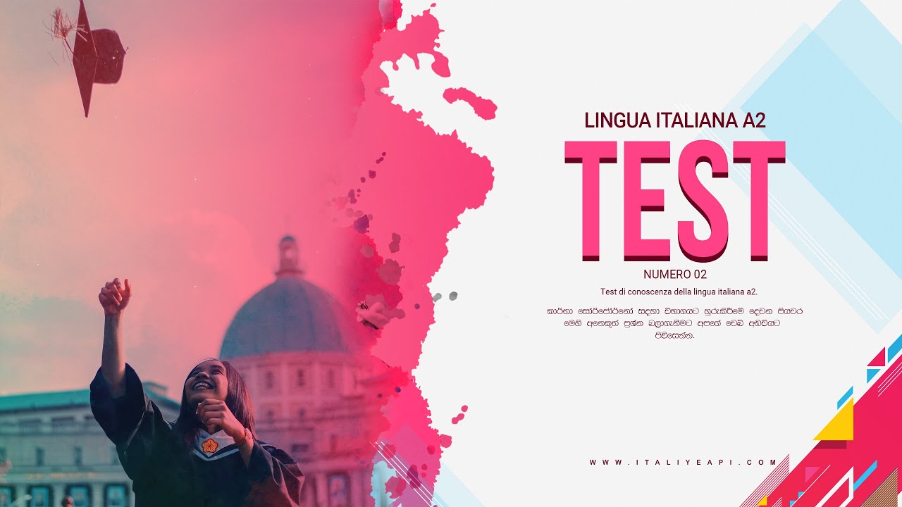 Test di conoscenza della lingua italiana a2