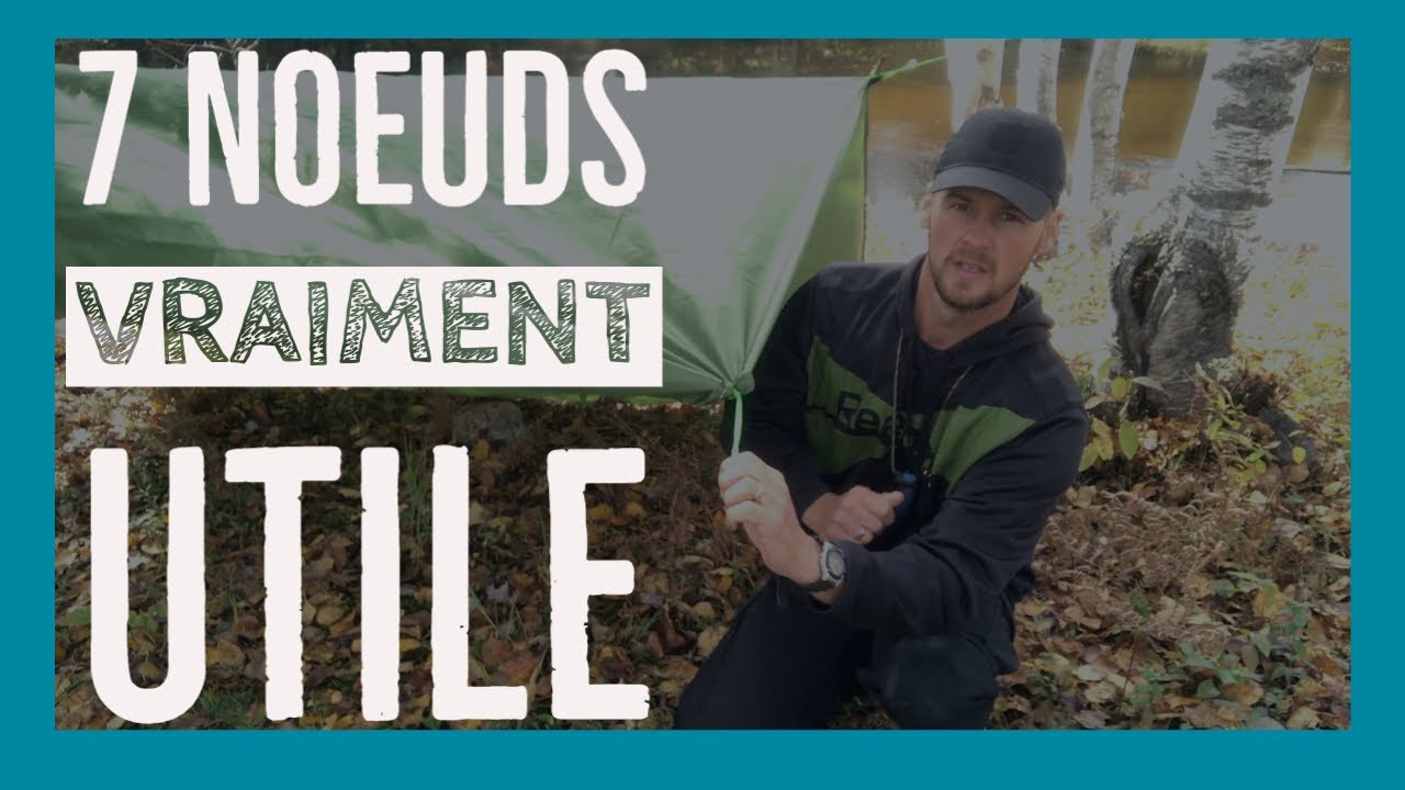 7 NOEUDS BUSHCRAFT utile