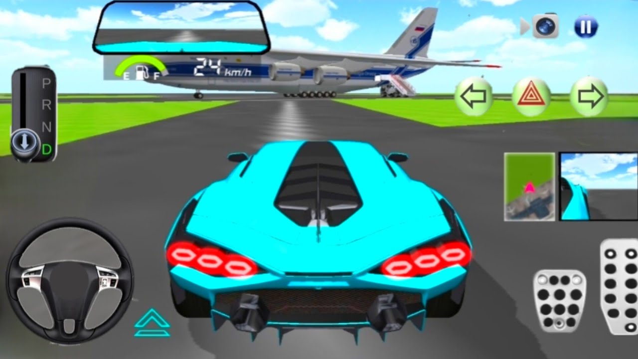 3D Driving Class 2 #10 – Missed My Flight! Chased the Plane and Crashed Into It 🚗✈️🔥