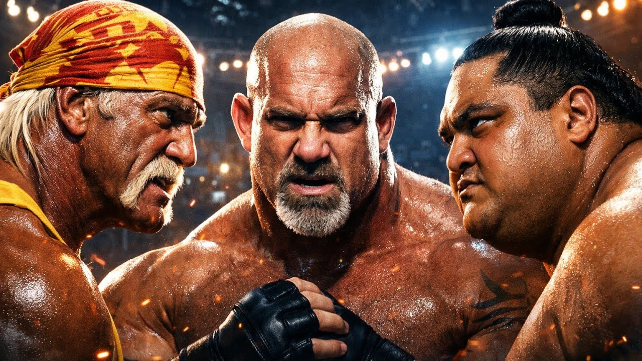 Goldberg vs Hulk Hogan vs Yokozuna 🔥 Triple Threat Match | Epic Battle