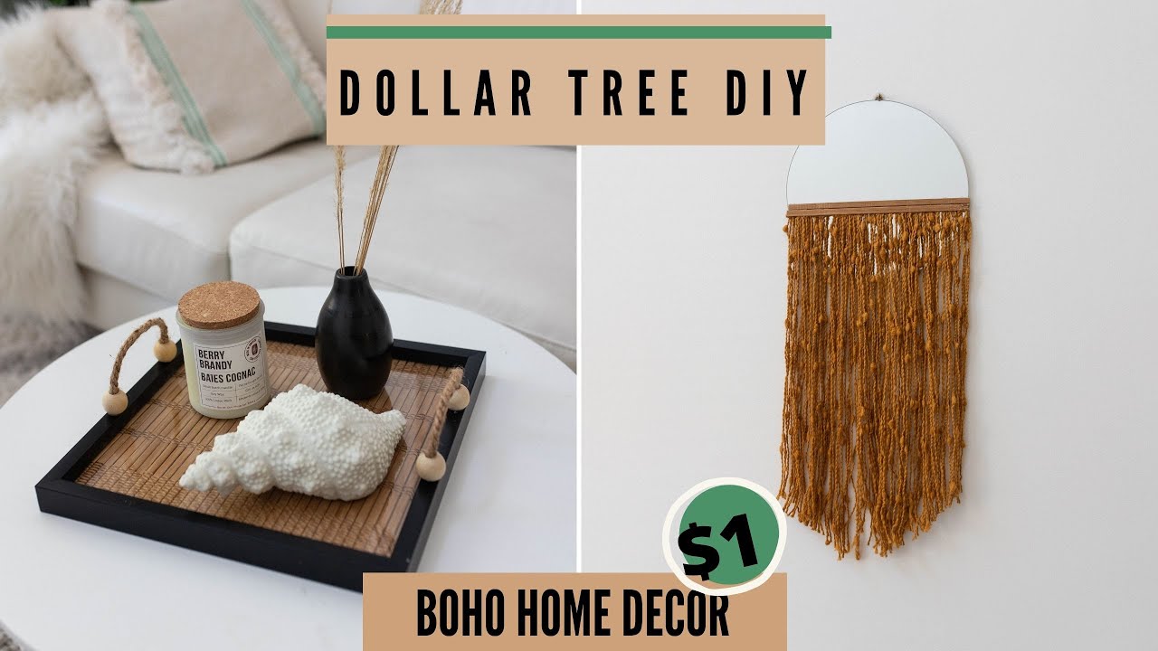 Easy Dollar Tree DIY Boho Home Decor