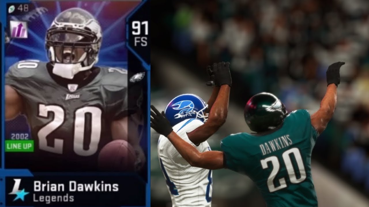 91 OVR Legends Brian Dawkins | Player Review | Madden 19 Ultimate Team Gameplay