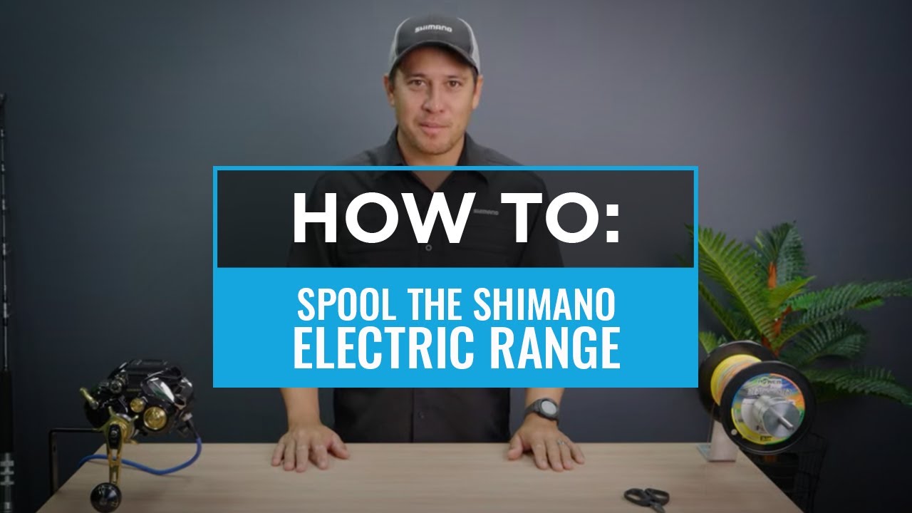 How to spool Shimano's electric reel range | Shimano BeastMaster MD 12000