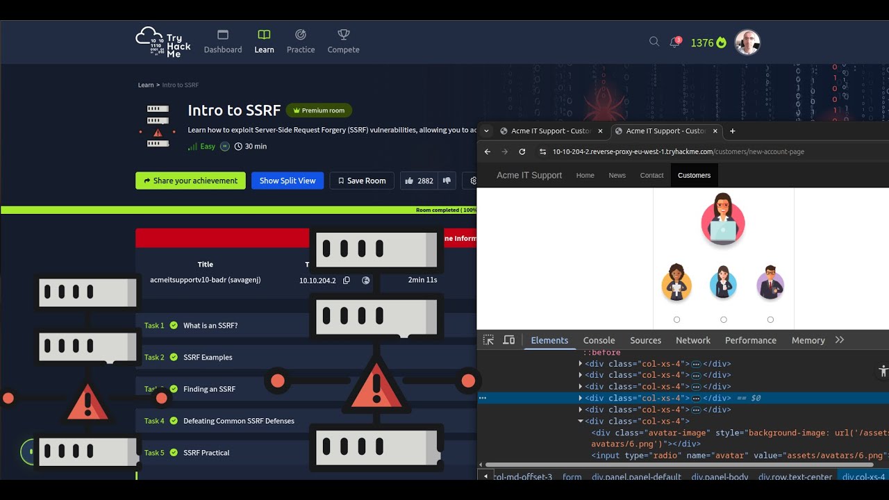 TryHackMe Intro to SSRF Full Walkthrough 2025
