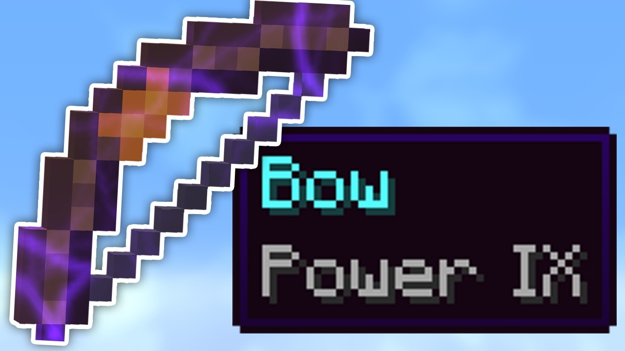 I Got The Strongest Bow in Minecraft