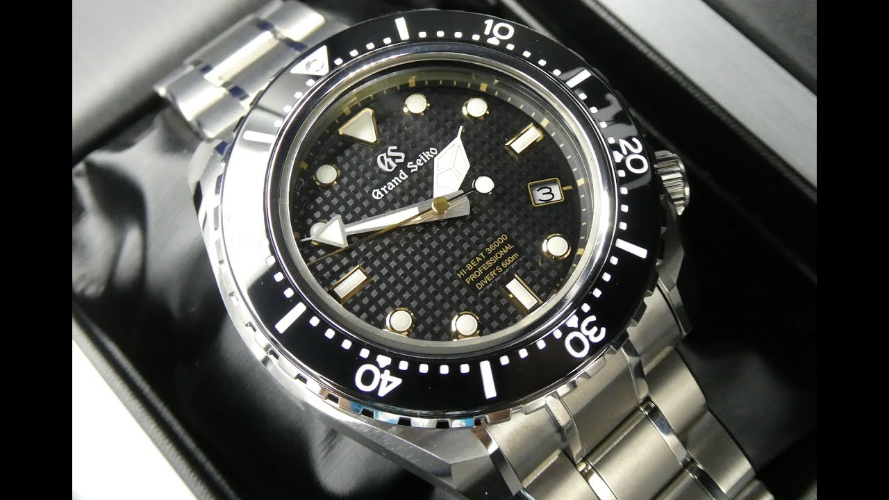 Grand Seiko Hi-Beat 36000 Professional Divers 600m SBGH255