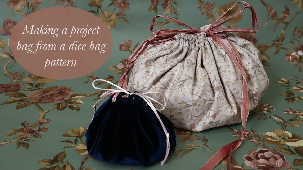 Double the Dice Bag | Making a Giant Version of My Free Eight Pocket Dice Bag Pattern