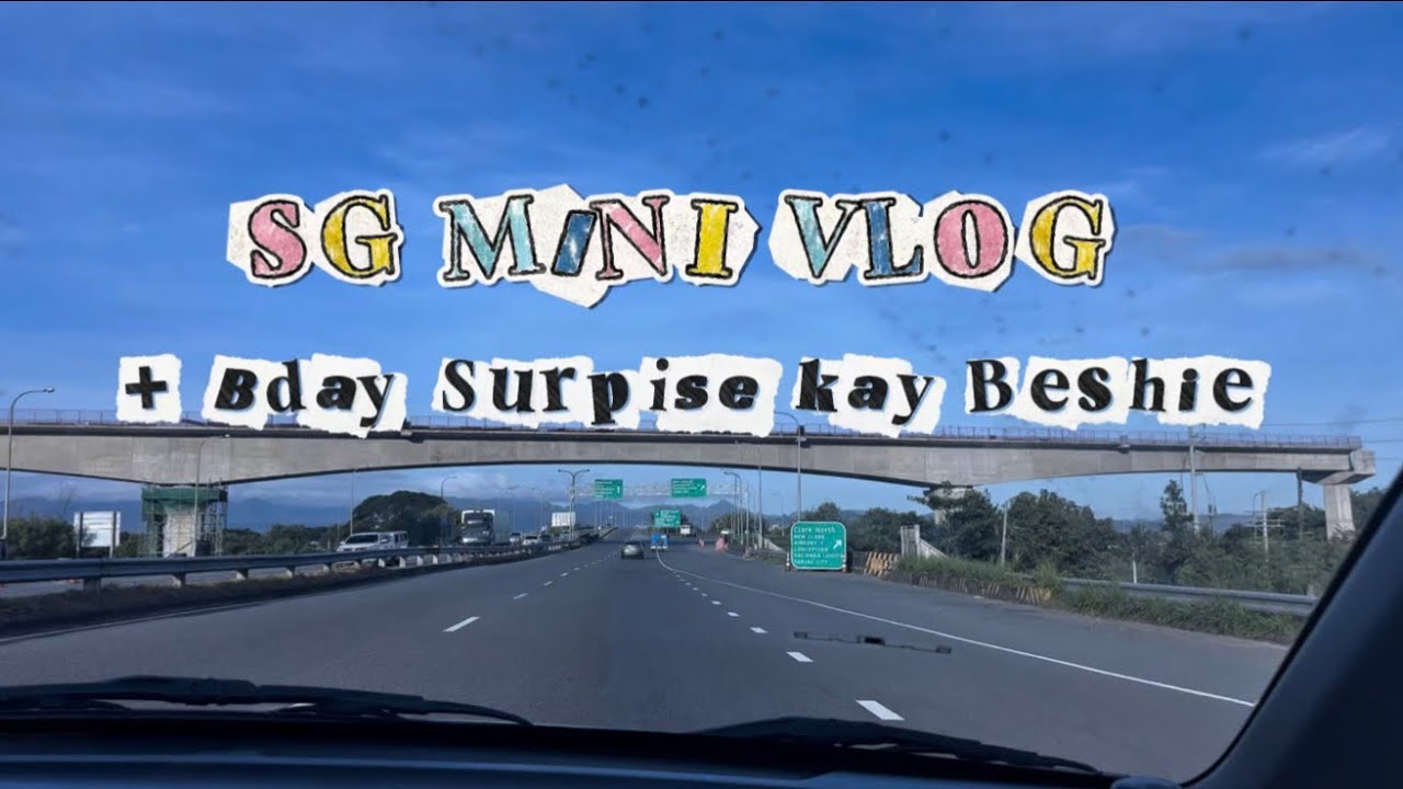 Our very first vlog! Singapore mini vlog!