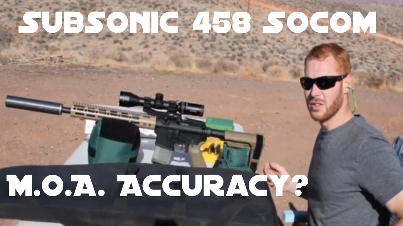Suppressed 458 SOCOM Reloading Results