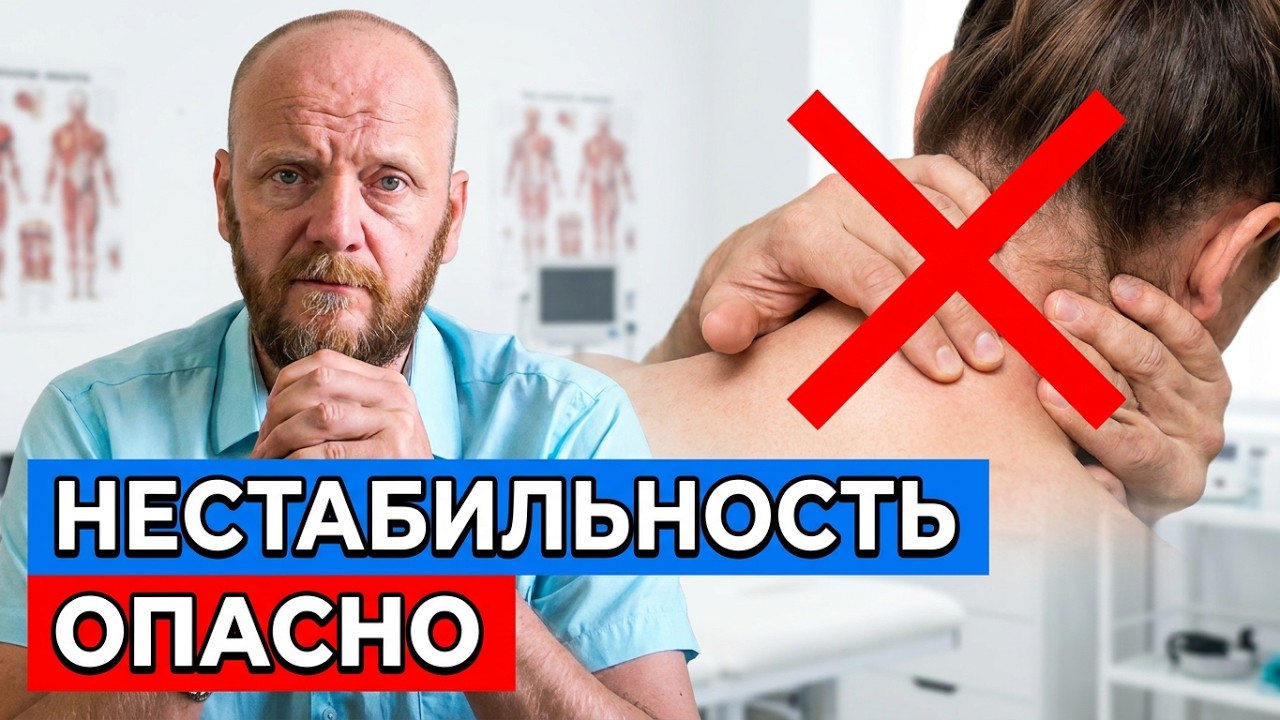 Нестабильность позвонков шейного, грудного, поясничного отделов нестабильность позвоночника