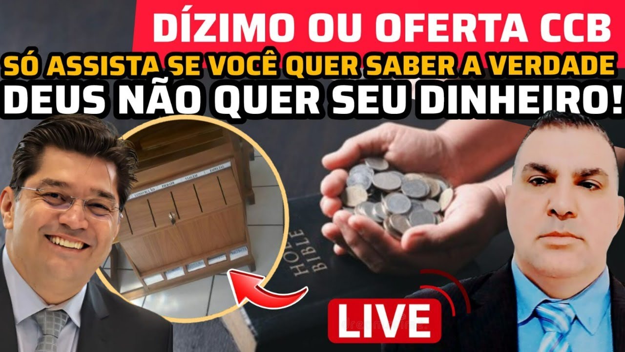 CCB- O QUE A BIBLIA DIZ SOBRE COLETAS, E OFERTAS E DIZIMO , IR JULIANO ,#ccb #ccboficial #hinosccb