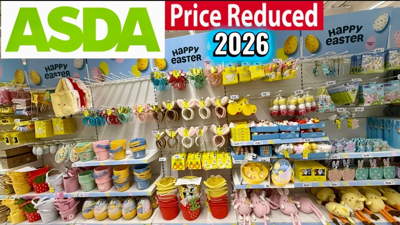Asda Easter , Mother’s Day 2026 . Asda Price Reduced . New items With Price . Walking Tour 2026 . 