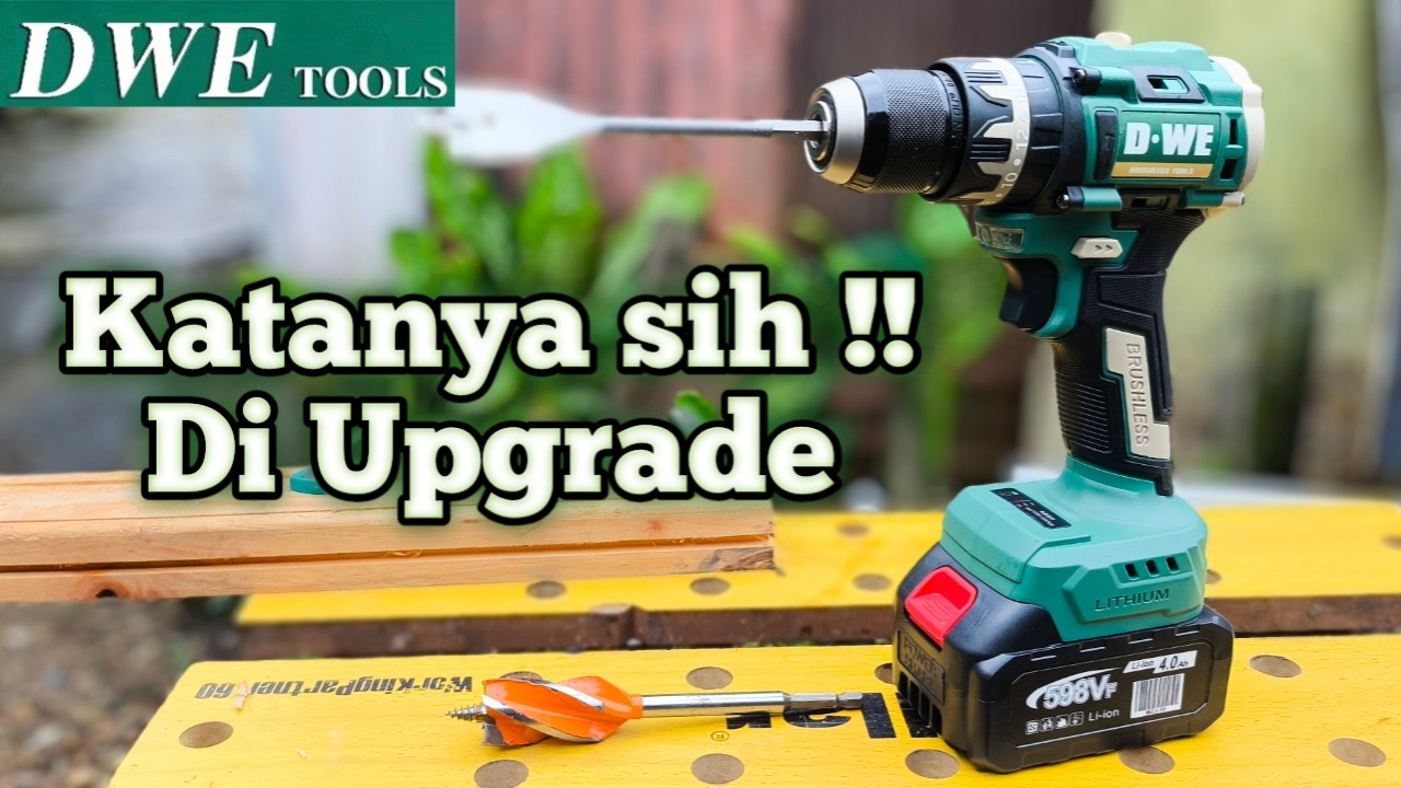 Upgrade Hammer Drill D.WE D-131 BL keren bet tapi tonton dulu sebelum beli