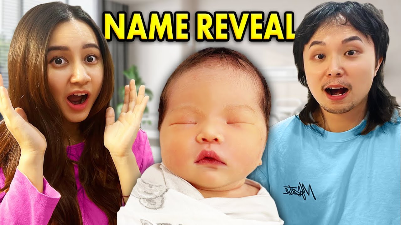 Our Baby's OFFICIAL NAME REVEAL!!