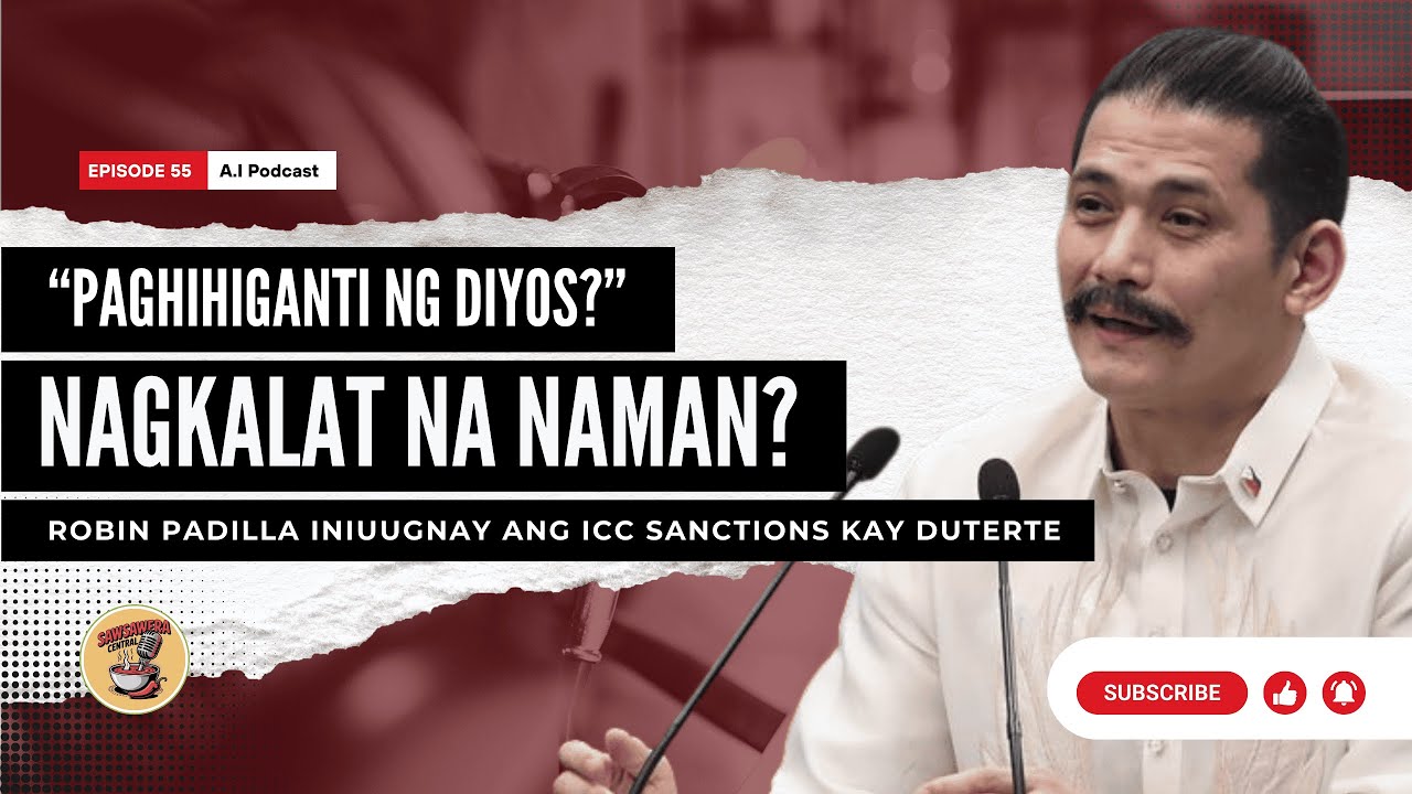 NAGKALAT NA NAMAN! Sen. Robin Padilla mali ang intindi sa US sanctions sa ICC. Ganti raw ng Diyos?
