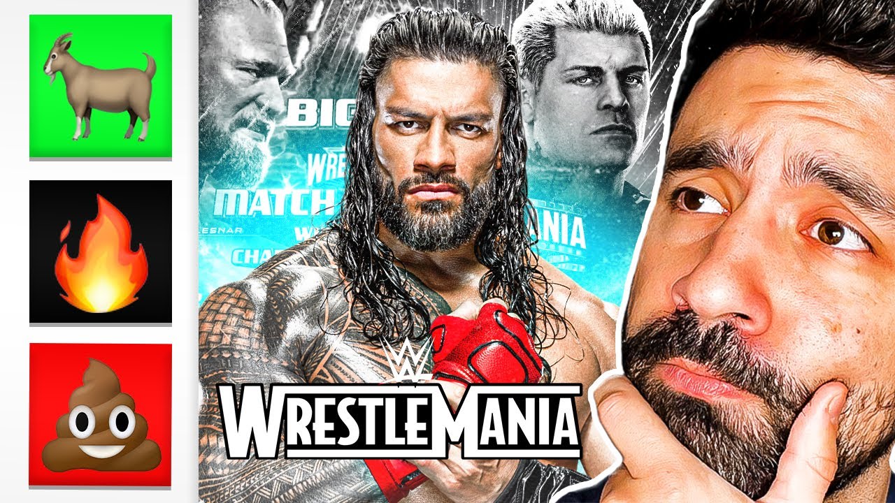 Ranking EVERY Roman Reigns WrestleMania Match (WWE Tier Ranking)