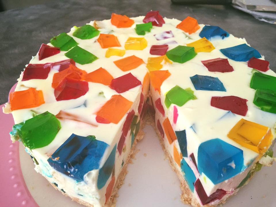 Чизкейк с желе (без выпечки)