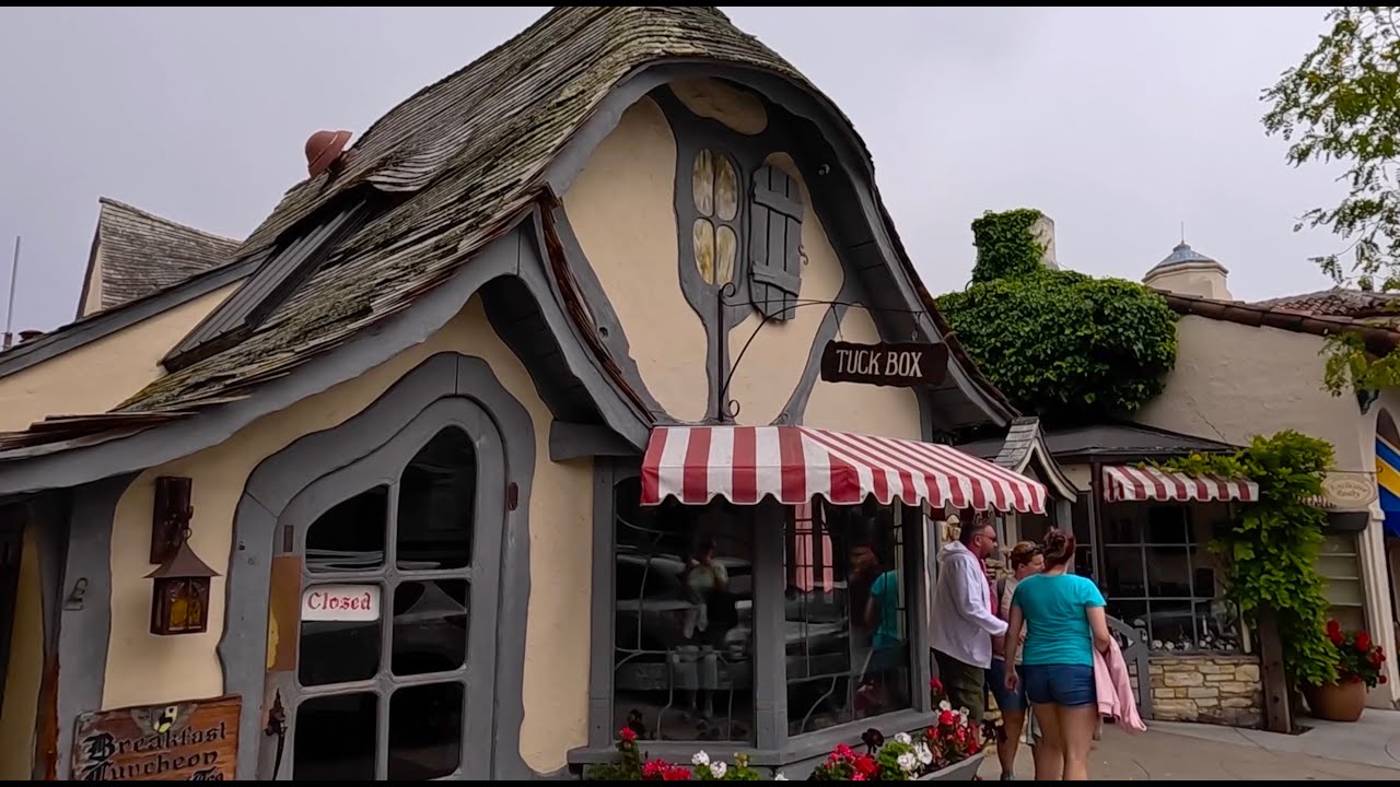 Carmel by the sea - уютный городок для отдыха. Средиземноморский ланч. Прогулка по городу.