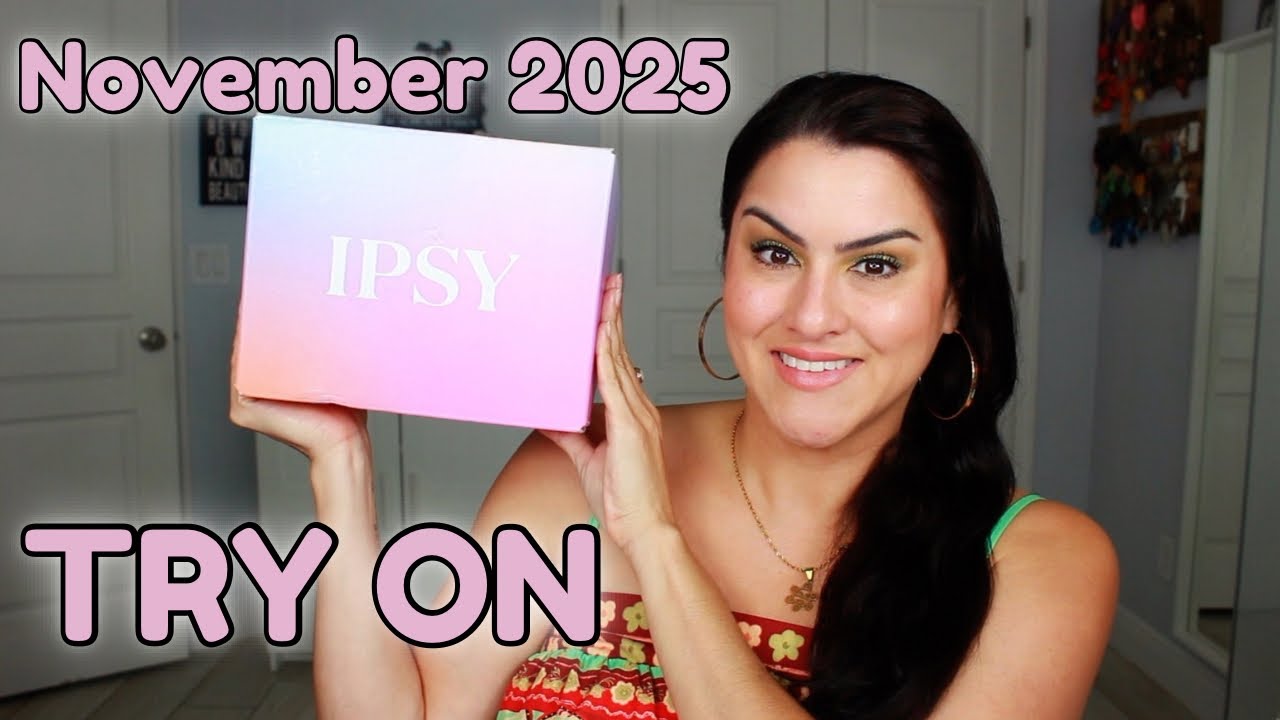 Ноябрь 2025 г. Распаковка и примерка BOXYCHARM от IPSY