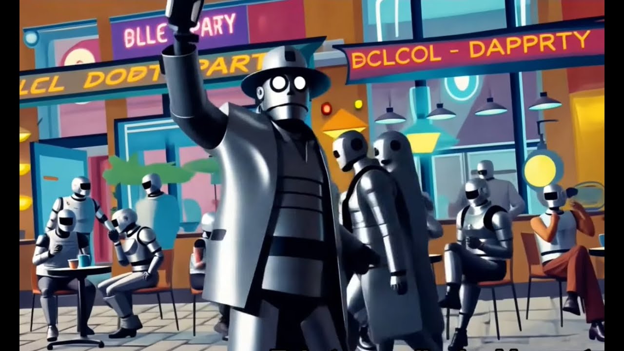 Vincas Andrius - &Scaron;ok Vilniau, mano &Scaron;irdie - FROM THE FIRST AI VISUAL&MUSICAL ALBUM IN EUROPE