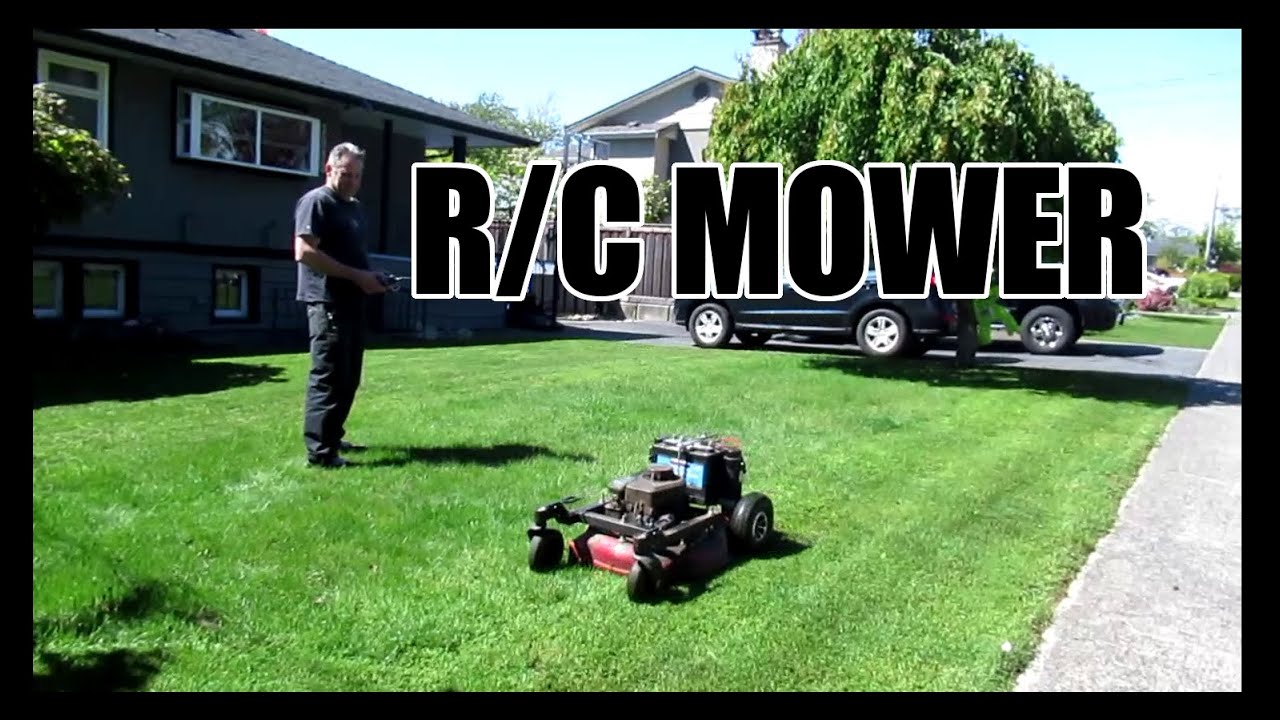 Simple DIY Remote Control Mower