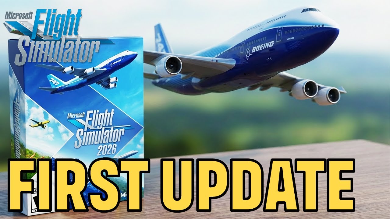 Microsoft Flight Simulator 2024 — ПЕРВОЕ ОБНОВЛЕНИЕ 2026 ГОДА