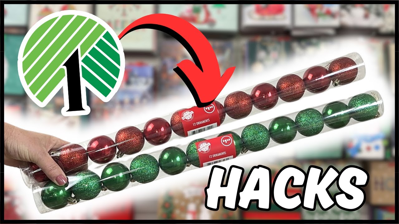 Genius Ways To Use Dollar Tree Christmas Ornaments