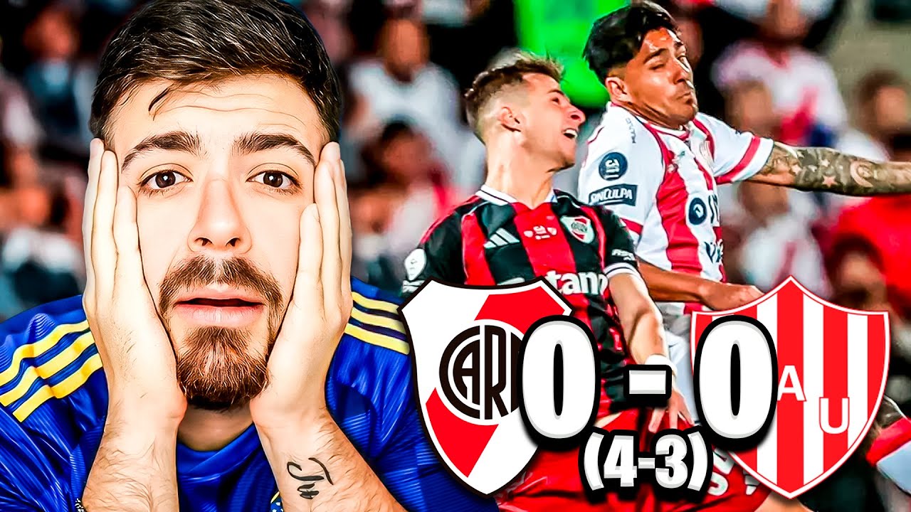 La Cobra reacts and gives its opinion on River Plate's penalty shootout victory over Union (Argen...
