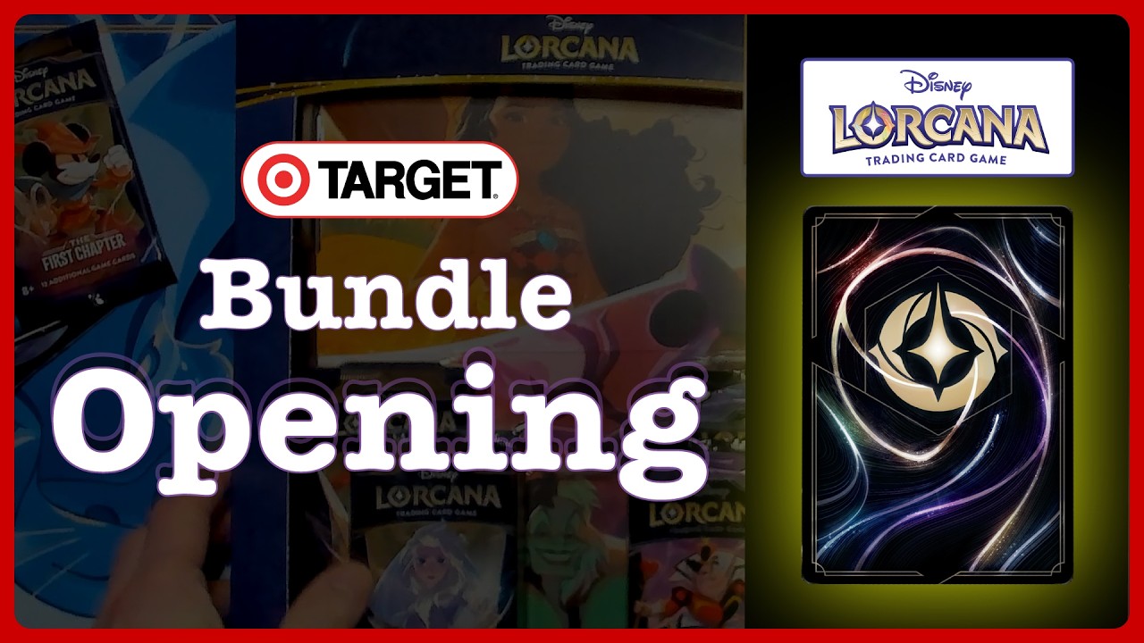 Opening Lorcana Target Bundle | Disney Lorcana