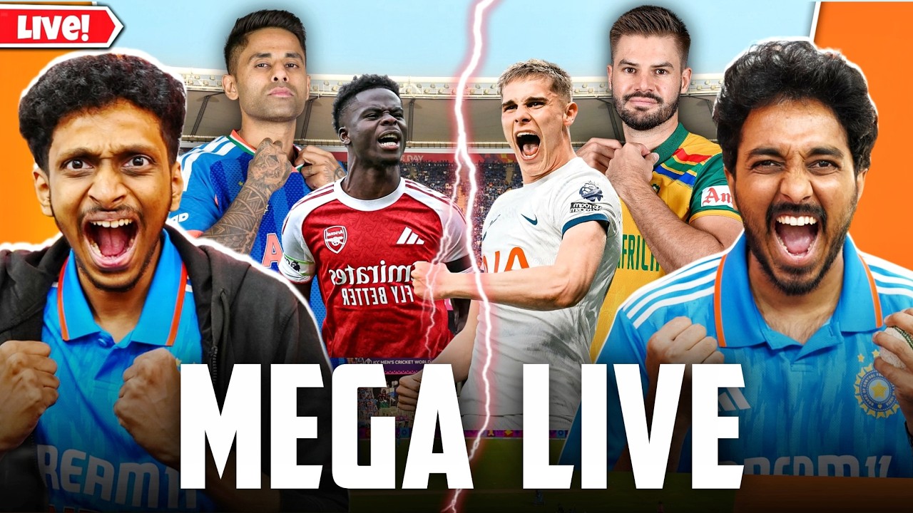 🚨 WILL THE STREAK END ⁉️ | IND VS SA T20 WORLD CUP | ARSENAL VS TOTTENHAM | LOCKER ROOM LIVE 14
