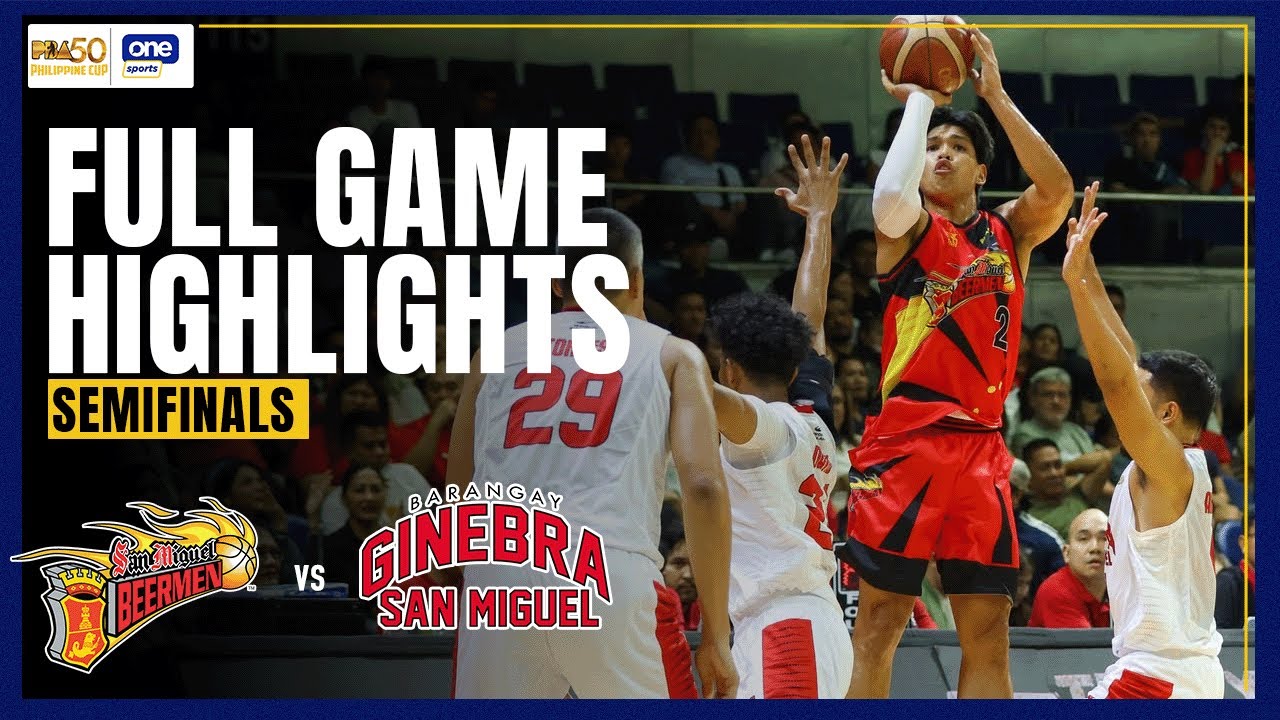 SAN MIGUEL vs. BRGY. GINEBRA | SEMIS GAME 2 | FULL GAME HIGHLIGHTS | PBA SEASON 50 PHILIPPINE CUP