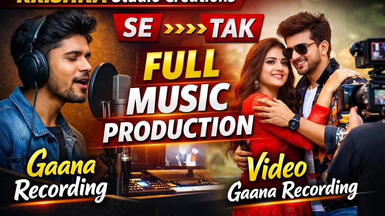 Gaana Recording Se Video Gaana Recording Tak | Complete Music Production Process