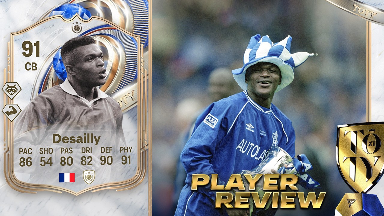 NO ESPERABA QUE FUERA TAN TOP!! | MARCEL DESAILLY 91 ICON TOTY REVIEW