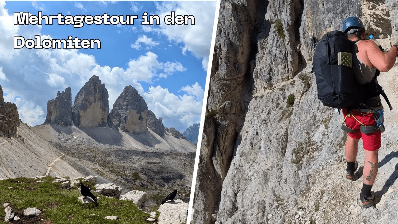 Mehrtagestour über ausgesetzte Pfade in den Dolomiten | Wandern 2025