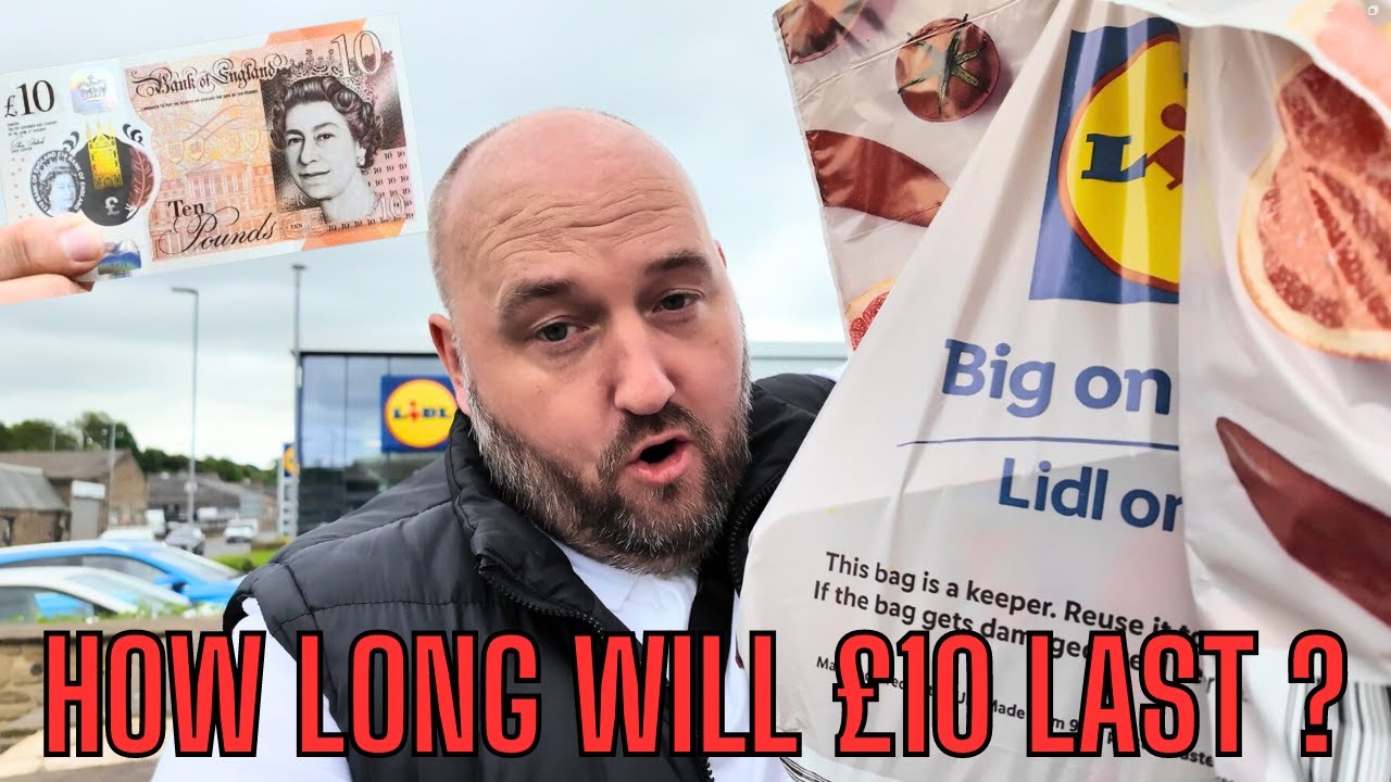 £10 BUDGET CHALLENGE AT LIDL - How long will it last ? - FRUGAL SHOPPING - Food Review - CHEAP HAUL