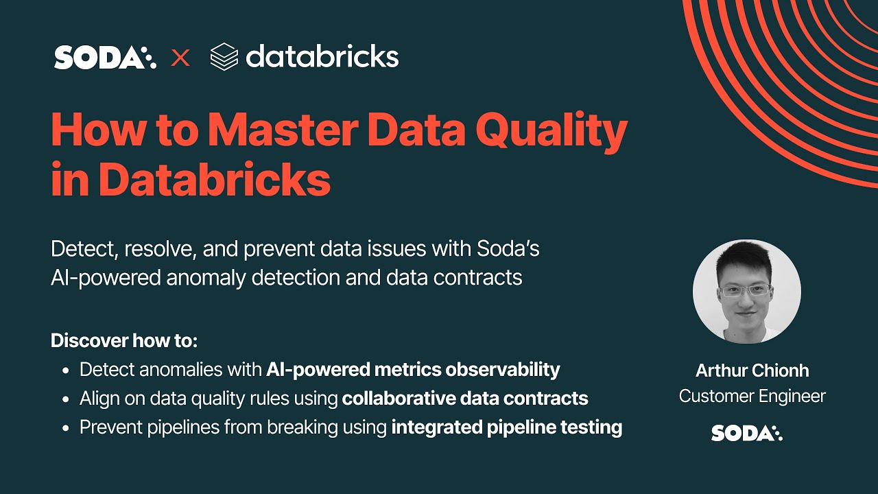 How to Master Data Quality in Databricks | Soda Live