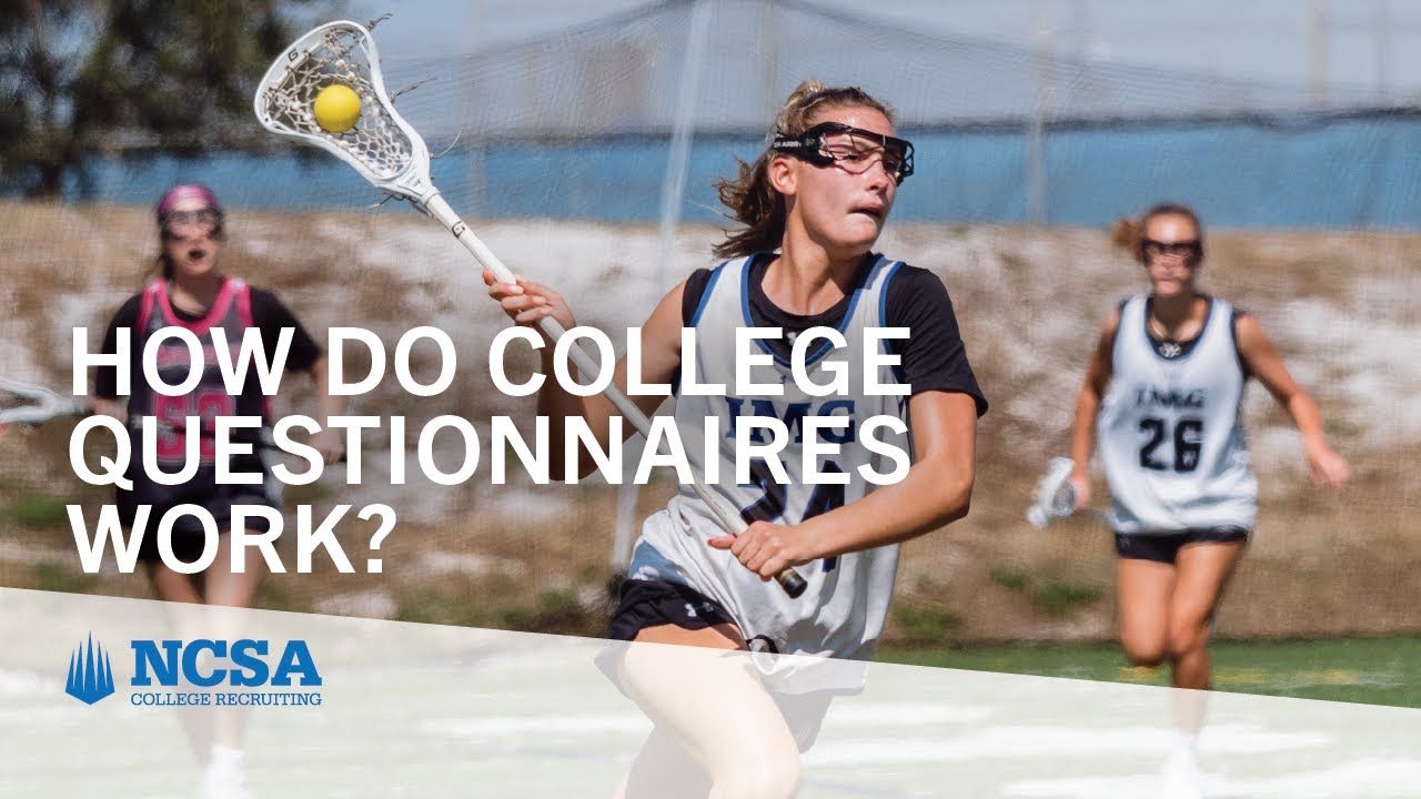 How Do College Athletic Recruiting Questionnaires Work?