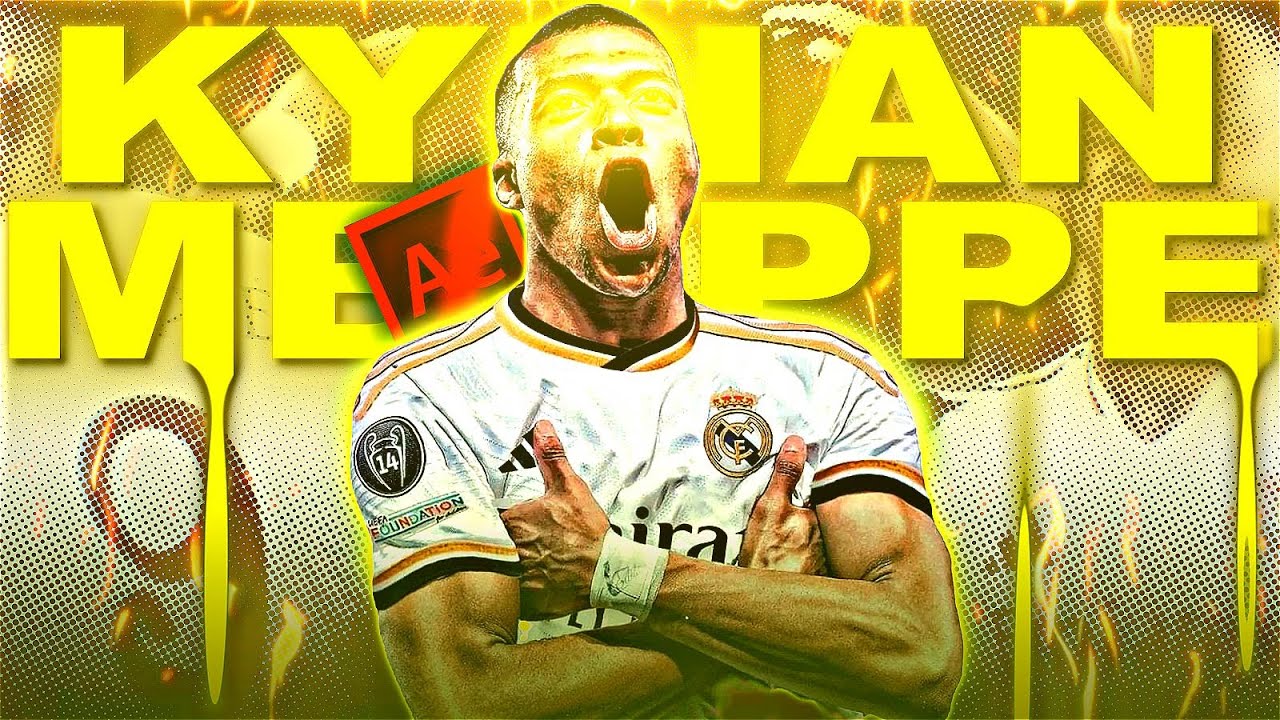 [4K] KYLIAN MBAPPE「REAL MADRID EDIT」(I'M YOUNG BLACK AND RICH)