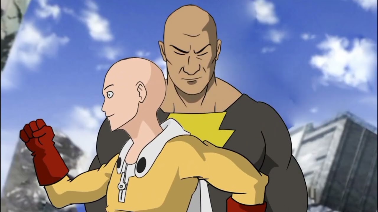 Saitama 🆚 Black adam : Fan hindi dub animation... 😨