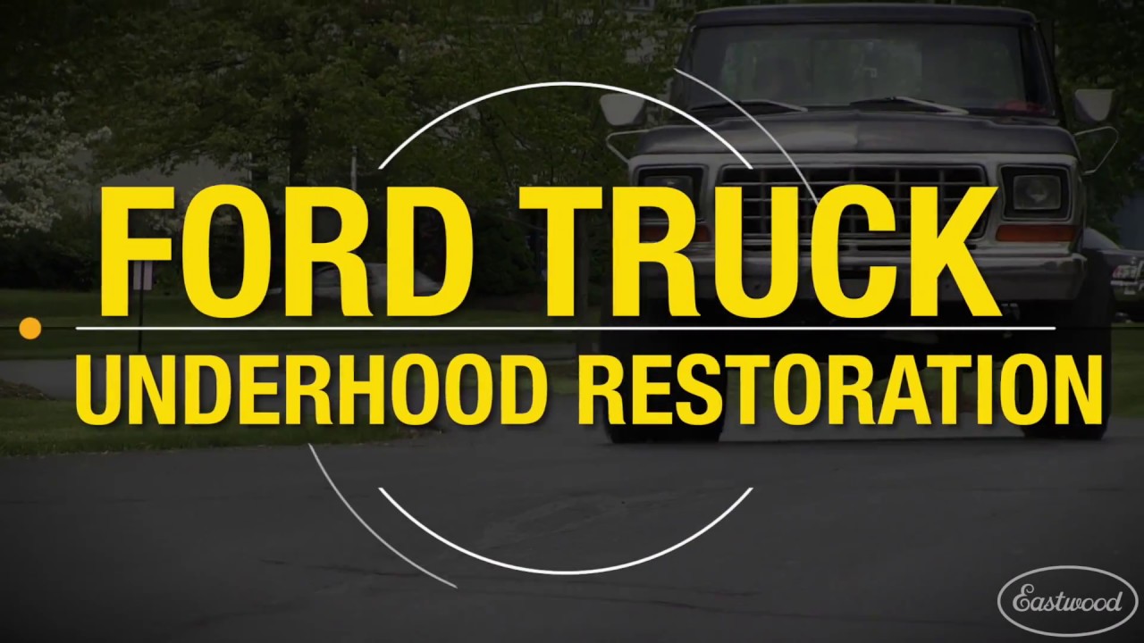 How To Paint An Engine Compartment - Complete Underhood Restoration - Eastwood
