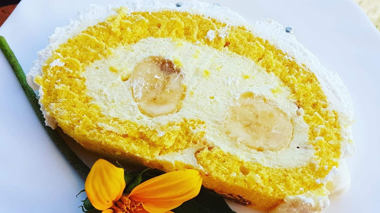 NAJBOLJI, NAJSOČNIJI ROLAT OD BANANA / Andreina kuhinja