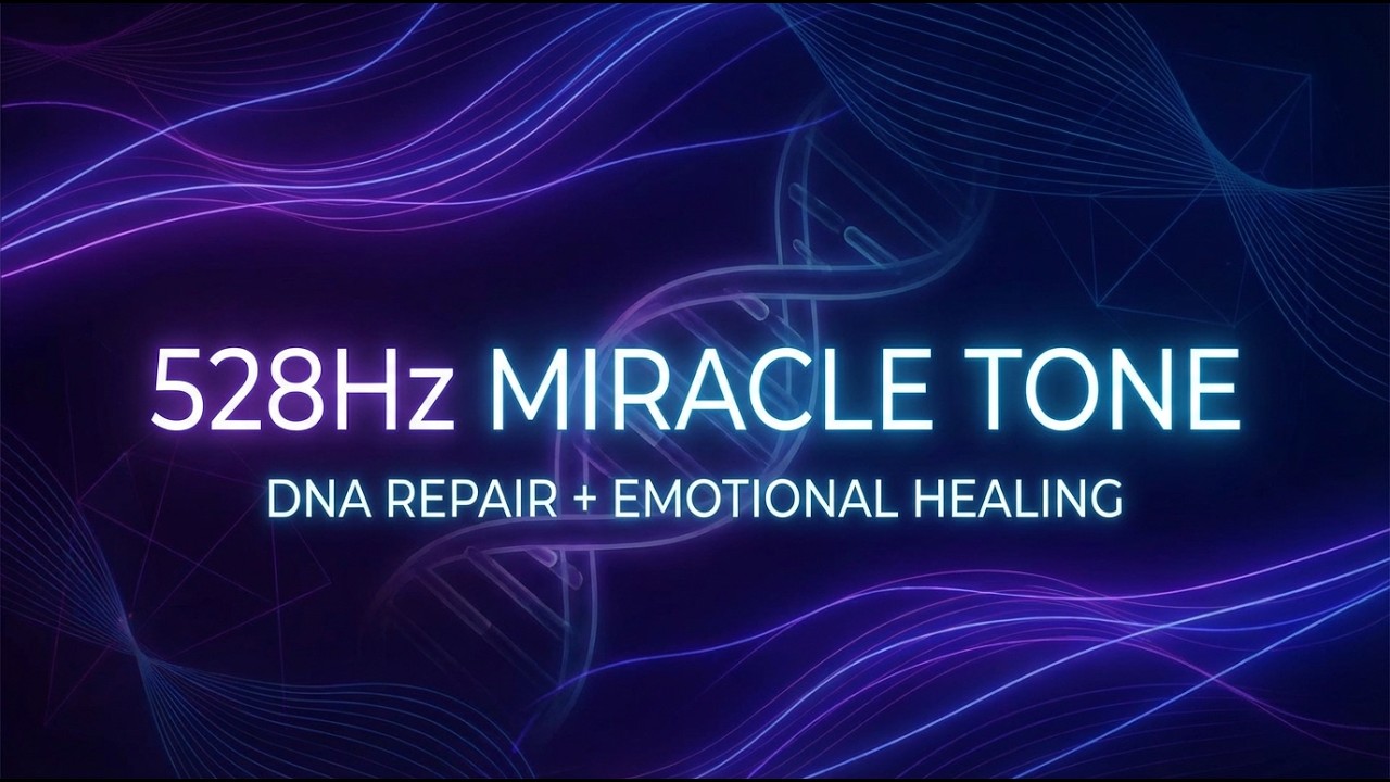 🔴 528Hz MIRACLE TONE  | DNA Repair + Emotional Healing Meditation LIVE