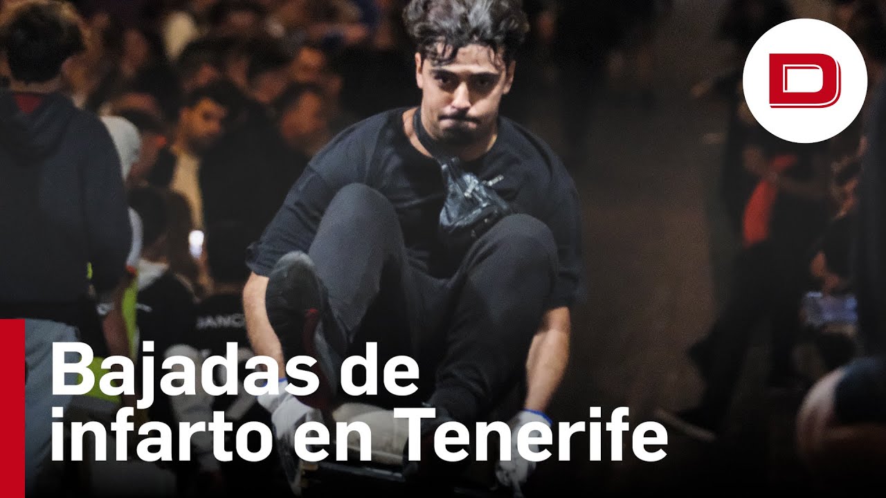 'Tablas de San Andrés', el vertiginoso salto al vacío vuelve a Tenerife