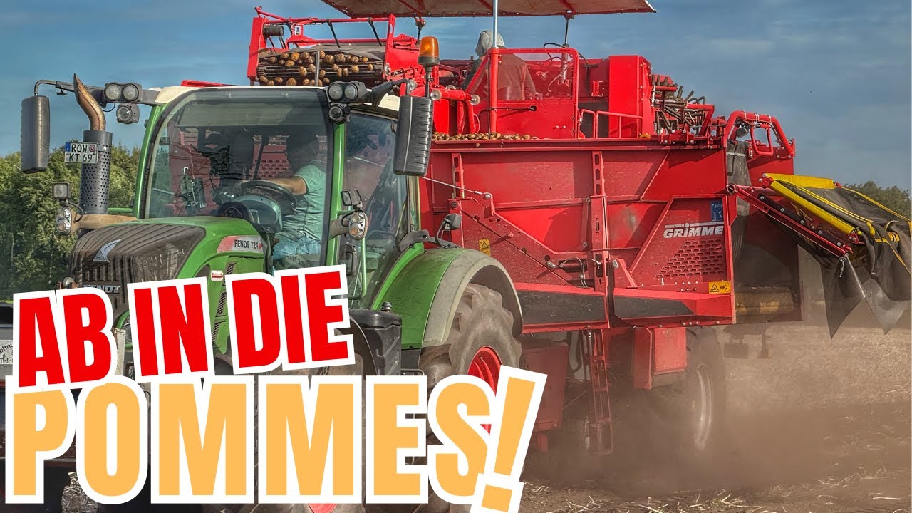 POMMES f&uuml;rs Land 🍟 🇩🇪 | Unsere Kartoffel-Ernte l&auml;uft weiter! (VLOG 548)