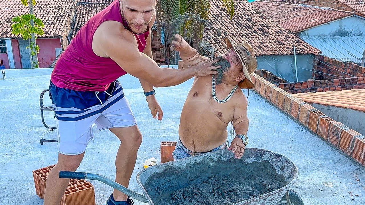 LEÔNCIO FEZ PILILIU COMER CIMENTO E ELE FICOU IRADO | PILILIU DA RESENHA